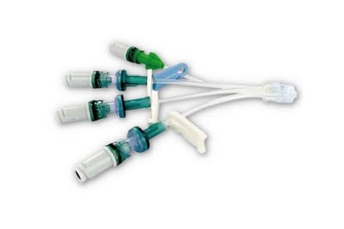 Zestaw przedłużający Bionector Octopus z poczwórnym światłem i trzema zaworami przeciwrefluksowymi (ARV)